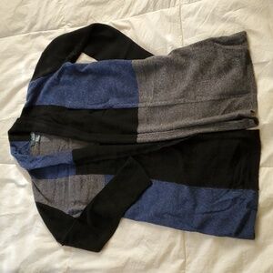 Griffen cashmere colorblind open front cardigan